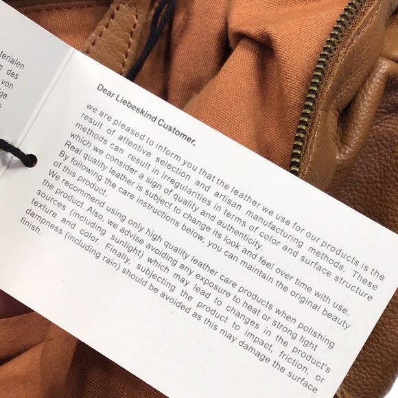 Liebeskind camel leather convertible crossbody - Picture 4 of 16